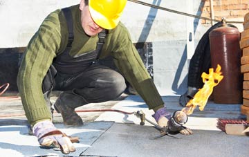 Ruston Parva flat roof construction